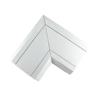 Tronic Compartment PVC Trunking Angle Bend 170mmx50mm