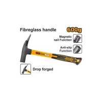 Ingco Roofing Hammer 600g with Magnetic Nail & Anti-Slip Function HRH60028