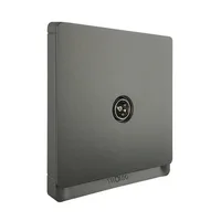 Tronic Grey TV Socket - Screwless Design with Modern Finish