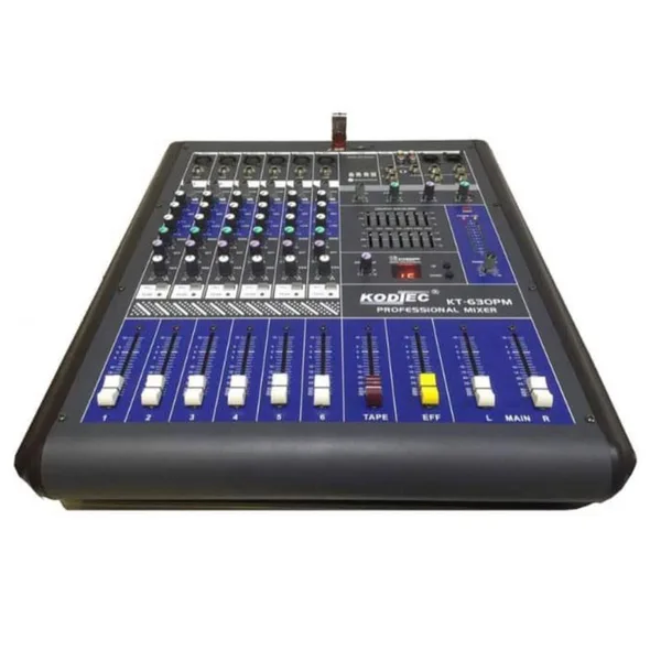 Kodtec Power Mixer 6 Channels 4V Max KT-630PM