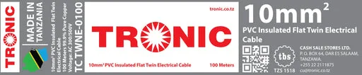 Tronic 10 mm Flat Twin Cable
