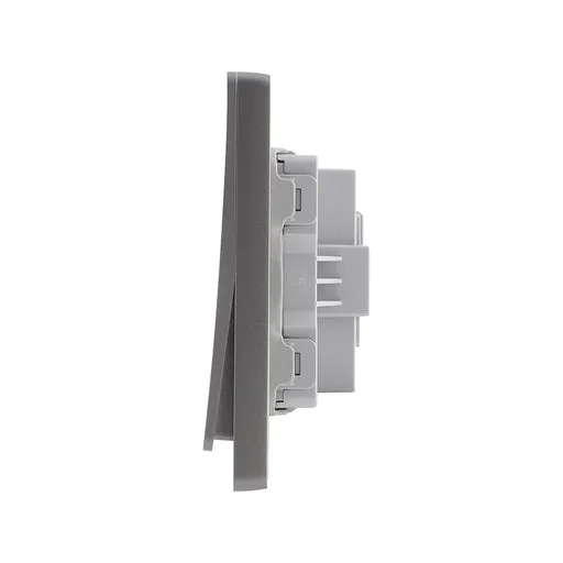 Tronic Grey Double Pole Switch - 20A