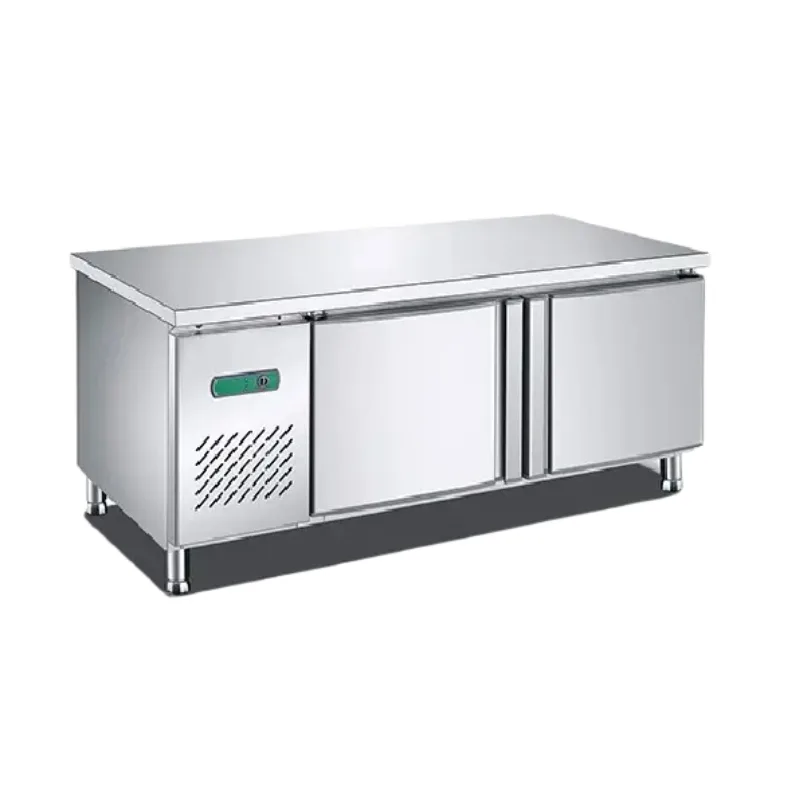 Commercial Two Door Fridge Work Table TC0.4L2T