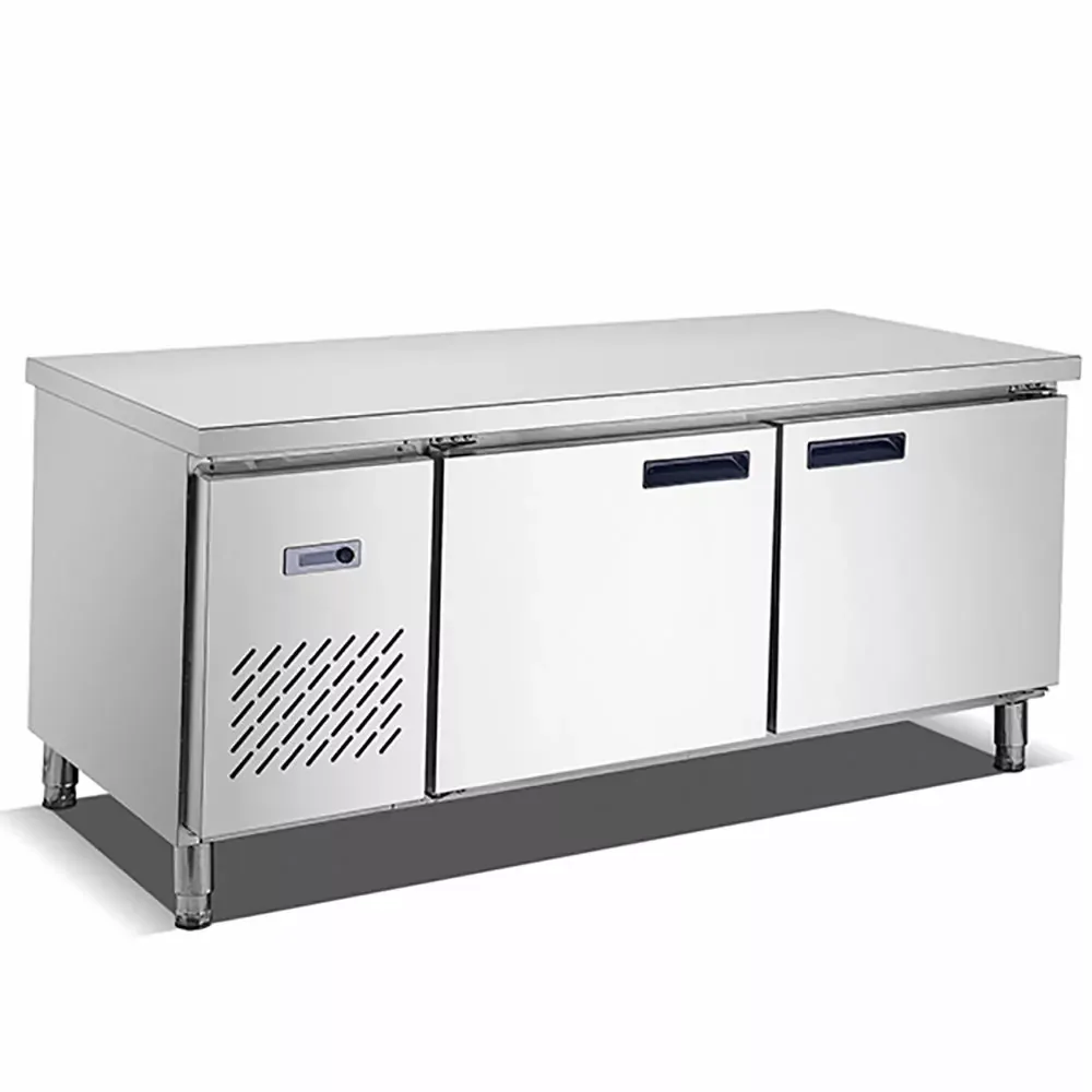 Commercial Two Door Fridge Work Table TC0.4L2T