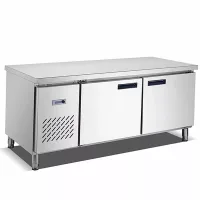 Commercial Two Door Fridge Work Table TC0.4L2T