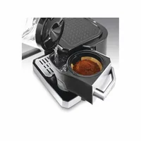 Delonghi Combi Coffee Maker 1750W, Espresso & Filter Coffee, Cappuccino System BCO420