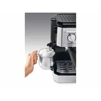 Delonghi Combi Coffee Maker 1750W, Espresso & Filter Coffee, Cappuccino System BCO420