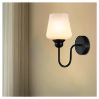 Tronic Wall Lamp Sconce With Frosted Glass Shade