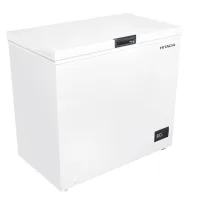 Hitachi Chest Freezer 200L Freezer That Fits Your Home, Simply Design With Handle, Mechanical Thermostat Cover, Convenient Hanging Basket, Power Failure Safety HRCS9200MNWGF