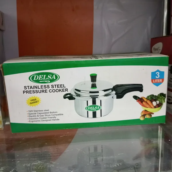 Delsa Stainless Steel Pressure Cooker 3L