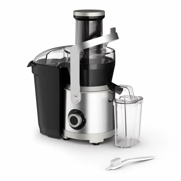 Moulinex Juicer Extractor 2.2l Juice Jug with Pulp Container 1000w Ju660d27 - 2 Speeds Stainless Steel Filter Material Direct Serve Locking System 1 Large Handle