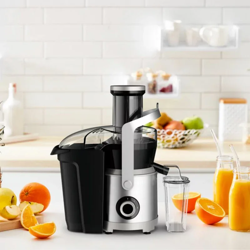 Moulinex Juicer Extractor 2.2l Juice Jug with Pulp Container 1000w Ju660d27 - 2 Speeds Stainless Steel Filter Material Direct Serve Locking System 1 Large Handle