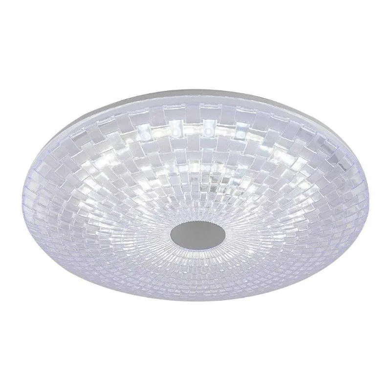 Tronic Crystal Decorative Glass Tri Colour LED Light