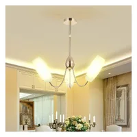 Tronic Chandelier Light Pendant Lamp Golden E14 With 3 Lamp