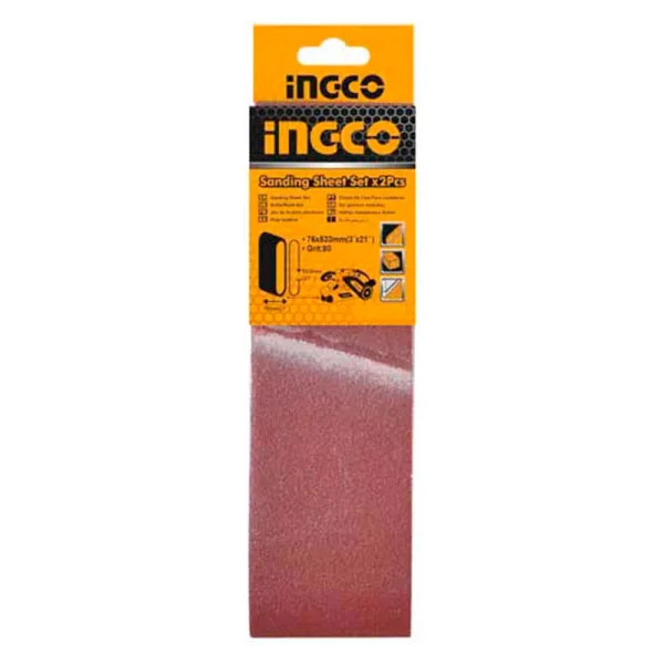 Ingco Abrasive Sanding Belt 4" Pack of 2 BSP020801