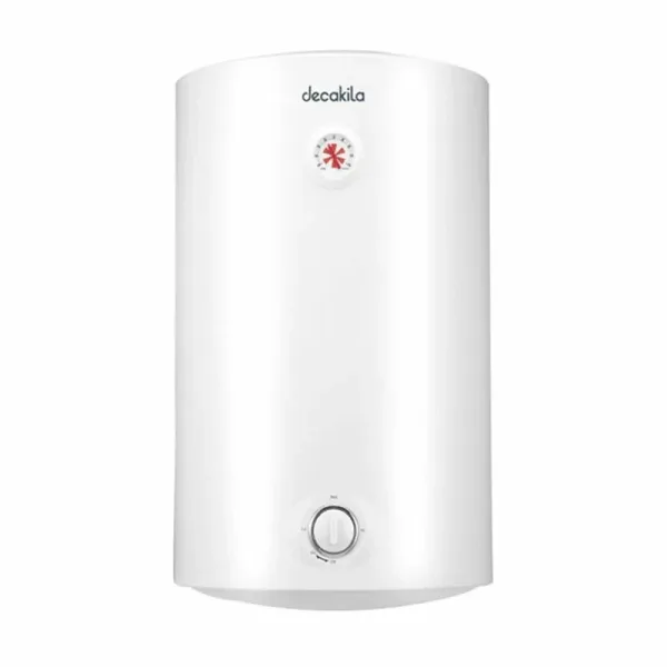 Decakila Water Heater 80l Electric with Storage Vertical Installation 1500w Kewh009w spcc metal body 316l heating element multifunctional safety valve longer life tank