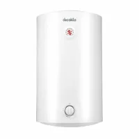 Decakila Water Heater 80l Electric with Storage Vertical Installation 1500w Kewh009w spcc metal body 316l heating element multifunctional safety valve longer life tank
