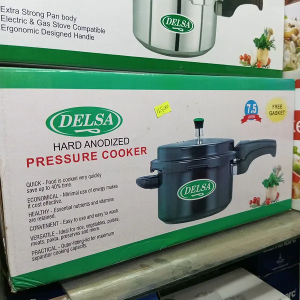 Delsa Pressure Cooker Hard Anodized 7.5L