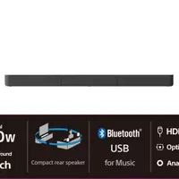 Sony Soundbar 400W Dolby Digital Bluetooth HT-S20R