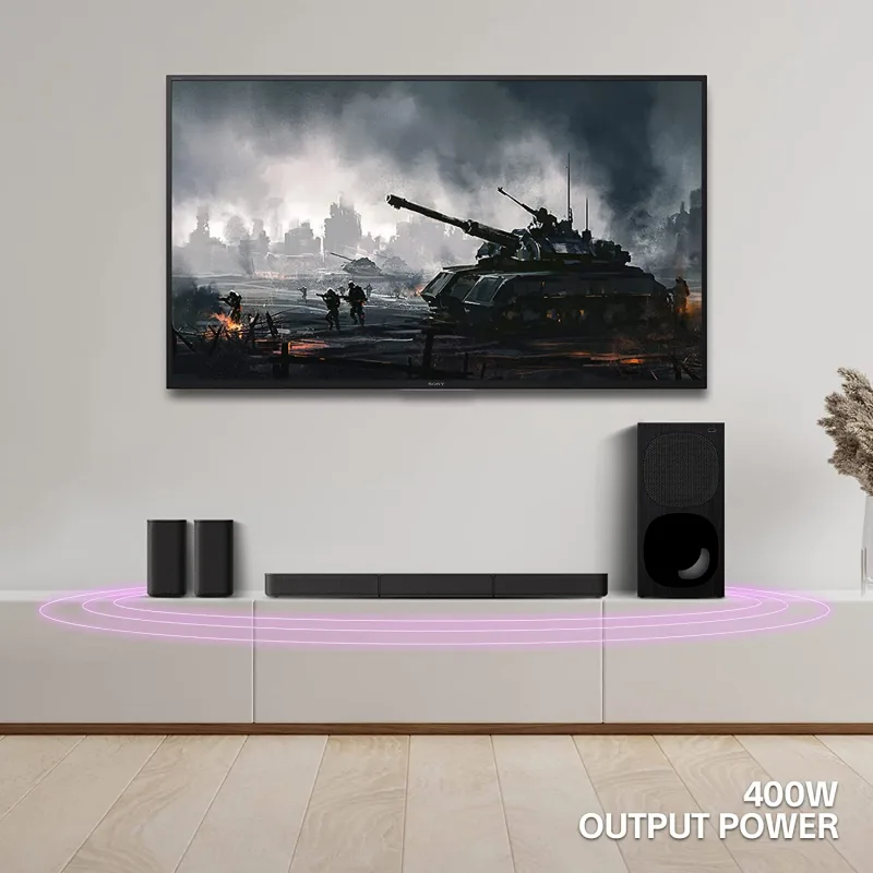 Sony Home Cinema Soundbar System 5.1ch 400W with Dolby Digital technology HT-S20R