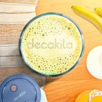 Decakila Blender Portable 300ml Plastic Jug with Stainless Steel Blades 50w Kmjb012l anti slip handshake design double click to start 1200mah battery capacity