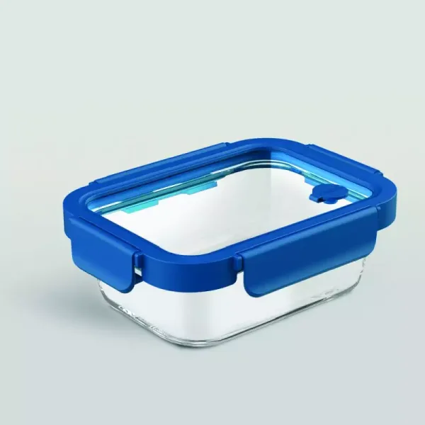 Ocean Rego Food Container Box, Rectangle, Blue Tide 640ml 4GP001C022C01