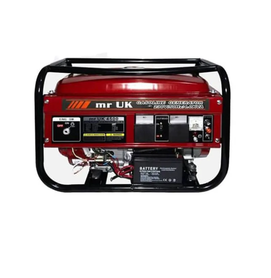 MR UK 4.0 kVA Gasoline Generator UK-4500 1 MR UK 4.0 kVA Gasoline Generator UK-4500
