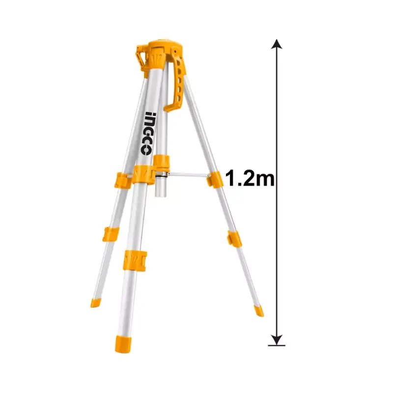 Ingco Tripod for Laser Levels 120cm 1/4", 1.2m HLLT01152