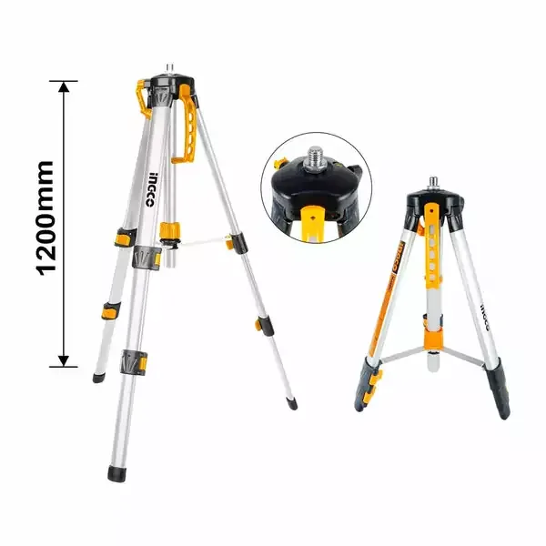 Ingco Tripod for Laser Levels 120cm 1/4", 1.2m HLLT01152