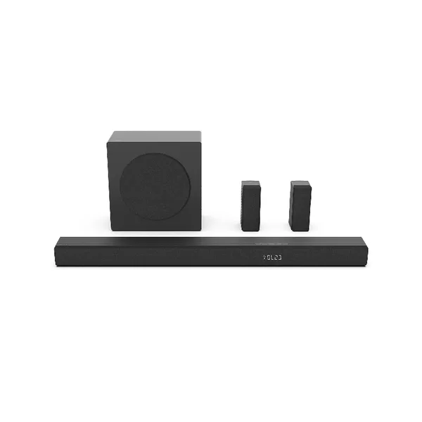 Hisense Sound Bar 5.1Ch 540W with 6.5" Wireless Subwoofer, Dolby Digital Plus, Bluetooth 5.3, EzPlay, Roku TV Ready, DTS: X HS5100