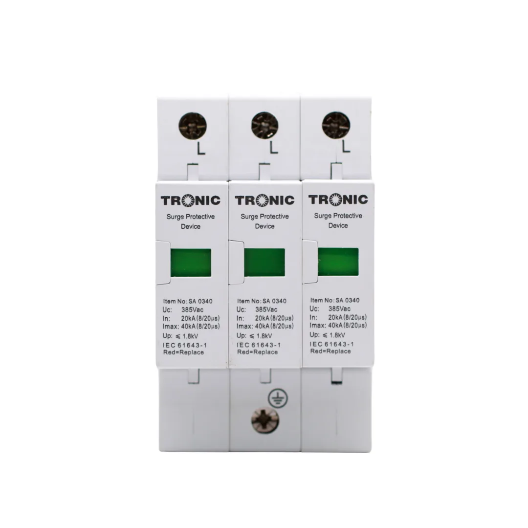 Tronic 385V AC Type 2 Surge Protection Device - 3 Pole, 40kA
