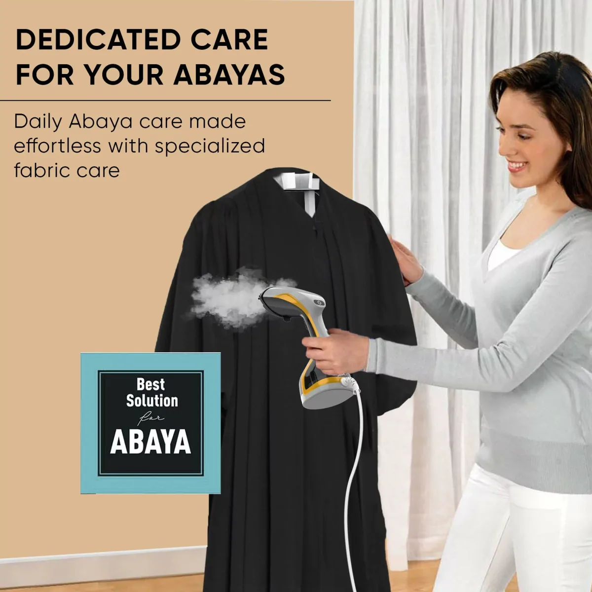 Nikai Garment Steamer 180Ml Tank Hand Held 2000W NGS77H Overheat Protection Power Indicator Removable Water Tank Temperature Control