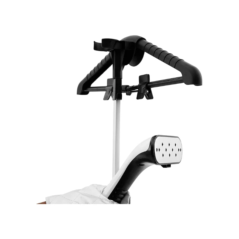 Nikai Garment Steamer 1.8L Tank Suit Hanger 1600W NGS566A Overheat Fuse Protection 2 Steam Levels Adjustable Telescopic Poles