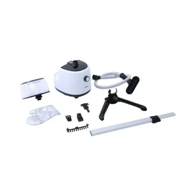 Nikai Garment Steamer 1.8L Tank Suit Hanger 1600W NGS566A Overheat Fuse Protection 2 Steam Levels Adjustable Telescopic Poles