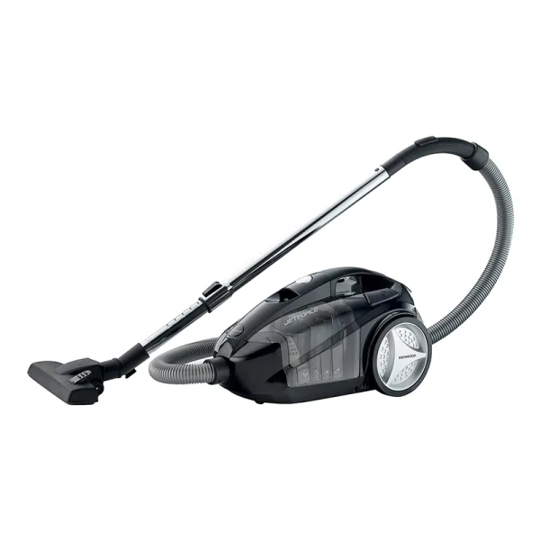 Kenwood Vacuum Cleaner 2200W Multi Cyclonic Bagless Canister 2.5L With 5M Cable, Surface, Speed Control, Hepa Filter, Anti Bacteria, Pet Care For Home & Office VBP60.000BK
