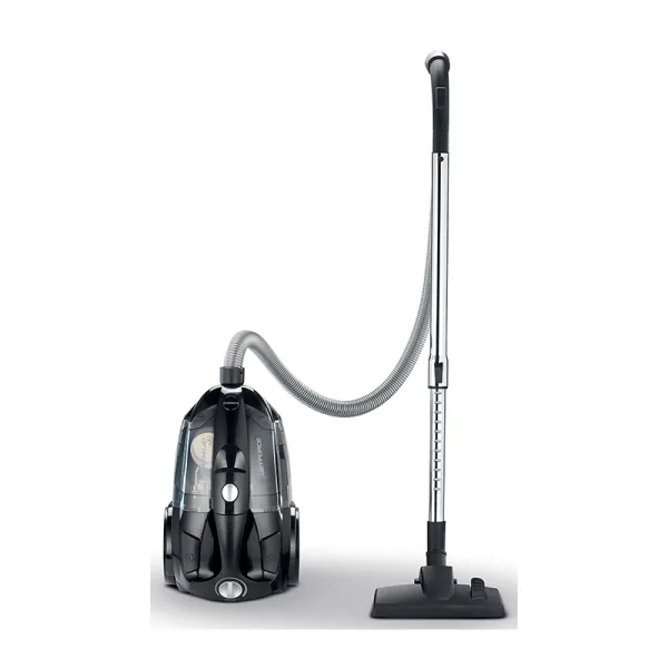 Kenwood Vacuum Cleaner 2200W Multi Cyclonic Bagless Canister 2.5L With 5M Cable, Surface, Speed Control, Hepa Filter, Anti Bacteria, Pet Care For Home & Office VBP60.000BK