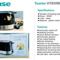 Hisense Toaster 850W, Black HT850BK