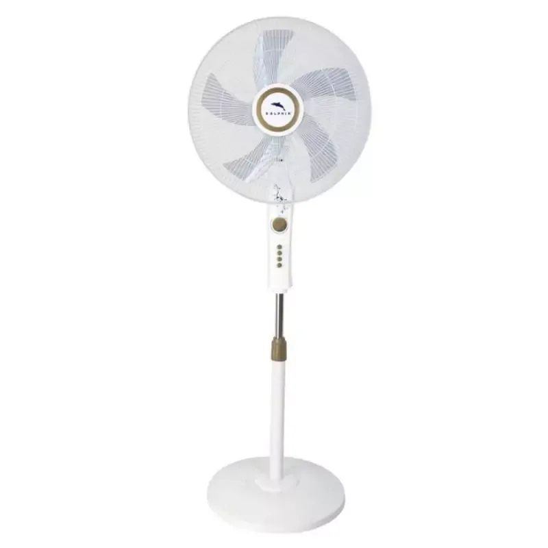 Dolphin Stand Fan w/Timer & Speed Plastic Blade 1840