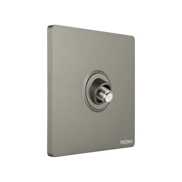 Tronic Grey - Satellite Socket