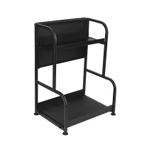 Nadstar Spice Rack 2 Layer Stainless Steel Kitchen Storage Rack Hanger HP15-461H
