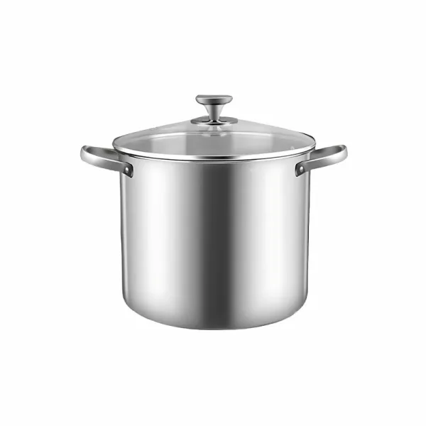 Decakila Stock Pot 14.8L 0.5mm Thickness Stainless Steel Kmep047m