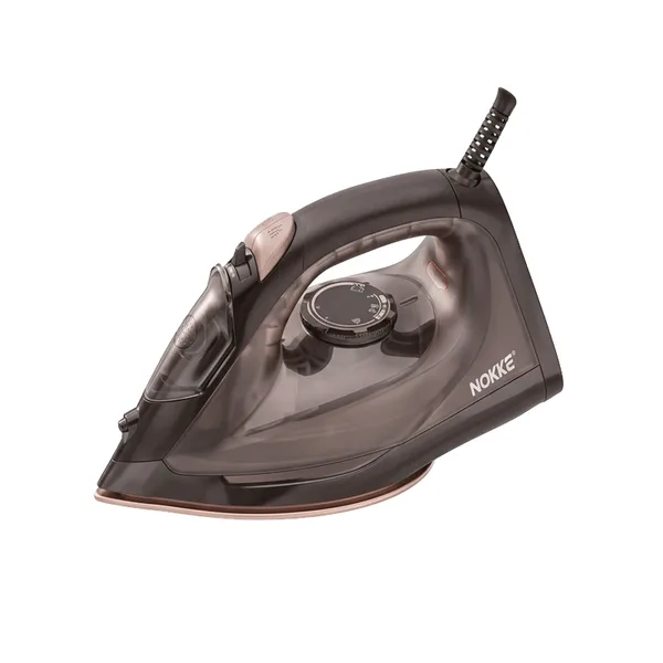 Kodtec Electric Steam Iron High-Efficiency Rapid Heat Soleplate 1200W, Professional Polished Aluminium Dry & Steam Iron KT-18IR