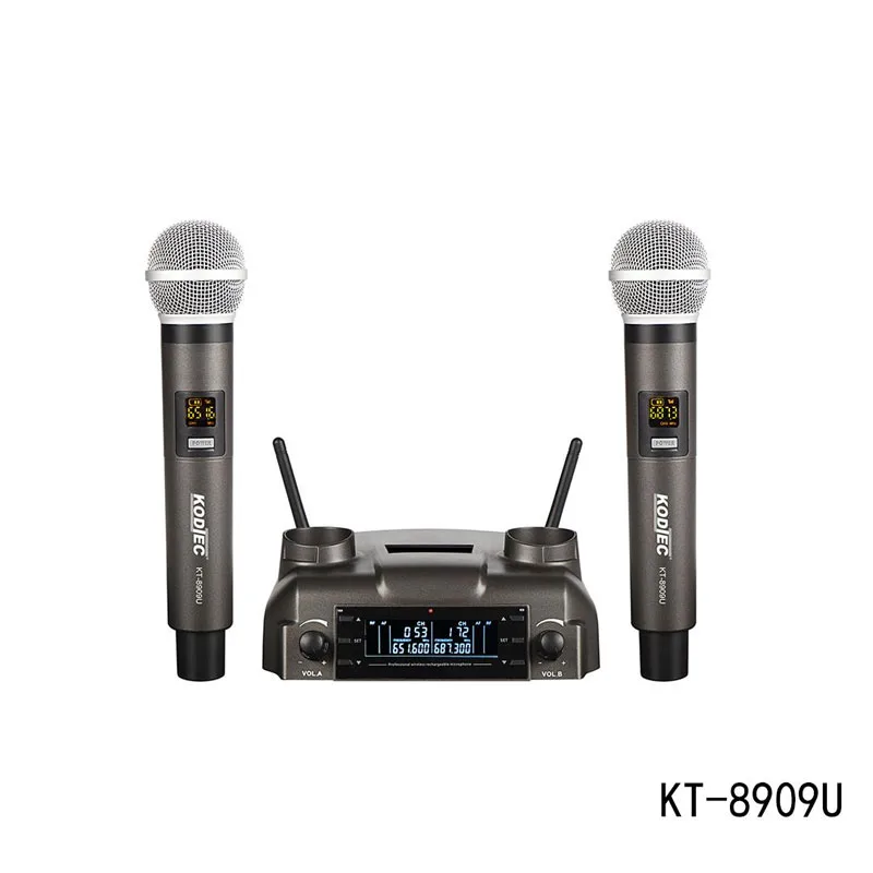 Kodtec Wireless Microphone Rechargeable KT-8909U 1 Kodtec Wireless Microphone Rechargeable KT-8909U