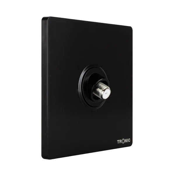Tronic Black - Satellite Socket