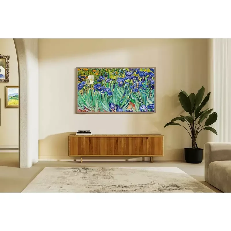 Hisense 55" Class QLED 4K Canvas Smart TV - , Dolby Vision HDR Google 144Hz, Art Mode, Anti-Glare Panel, Hi-Matte Display, Frame & UltraSlim 55S7N