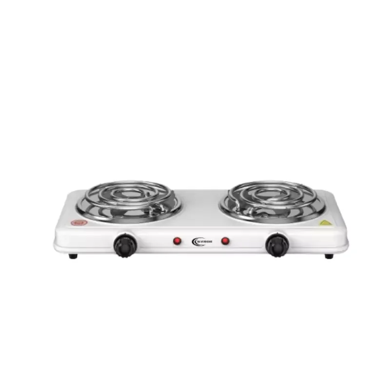 Silverdome Electric Coil Cooker Double Plate 2000W DCC-100