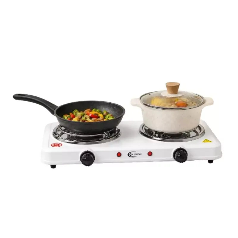 Silverdome Electric Coil Cooker Double Plate 2000W DCC-100