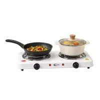 Silverdome Electric Coil Cooker Double Plate 2000W DCC-100