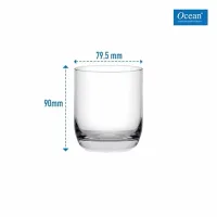 Ocean Top Drink Rock Glass 325ml 3B0031102G0002 (Set of 2pcs)