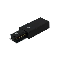 Tronic Black Track Light Power Connector - Live End